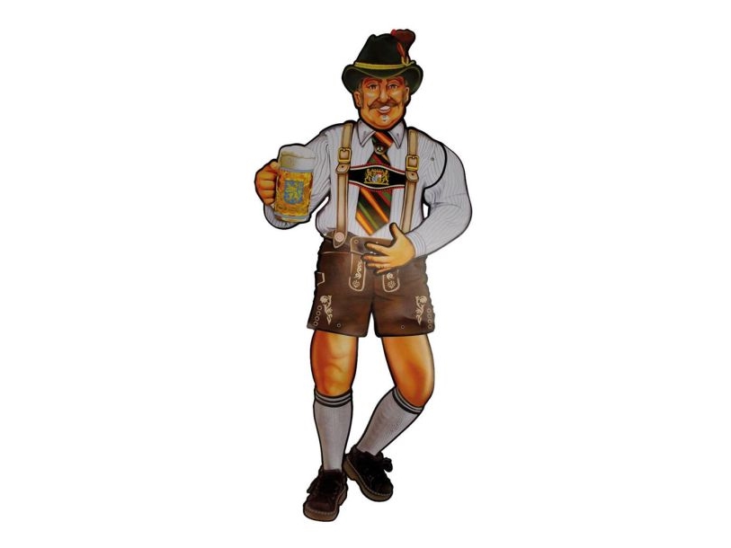 Tiroler Pappfigur