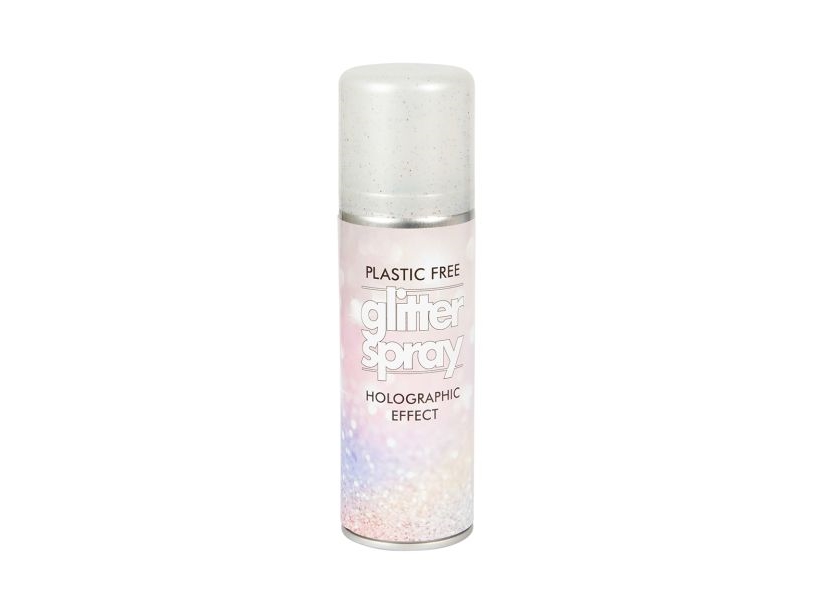Holografisk glitter-hårspray
