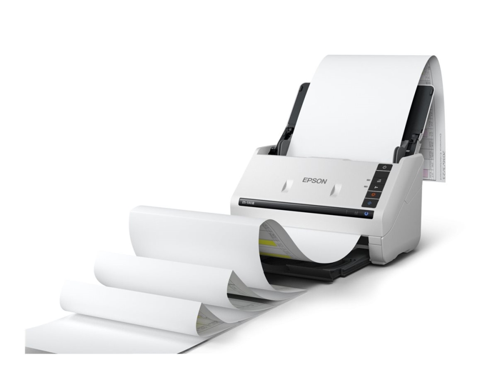 Epson Scanner Workforce Ds-530Iii Adf Duplex 40 Ppm 600 X 600 Dpi - Image 4