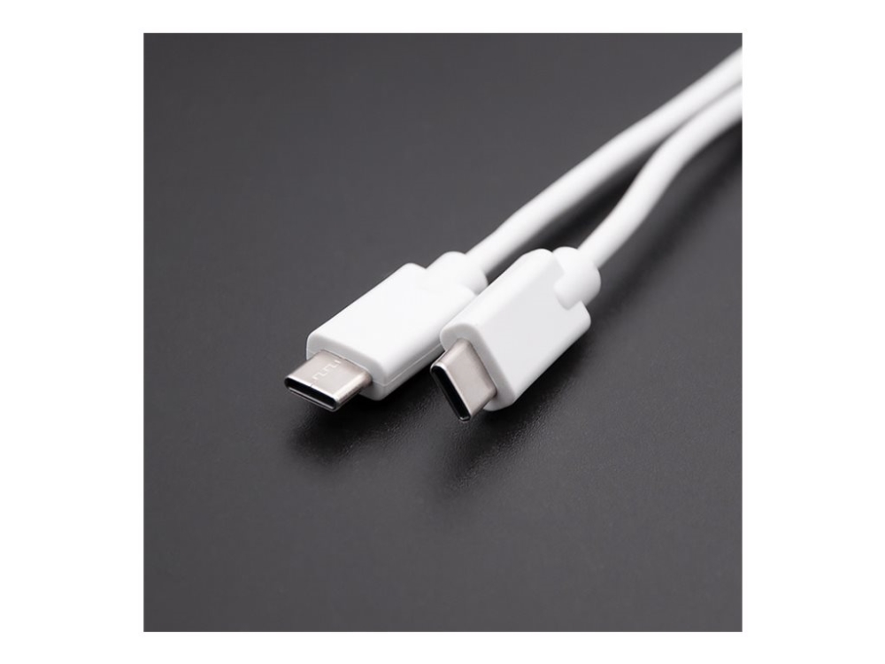 Qoltec - Usb-Kabel - Usb-C (Han) Til Usb-C (Han) - Usb 2.0 - 1 A - 1.4 M - Hvid