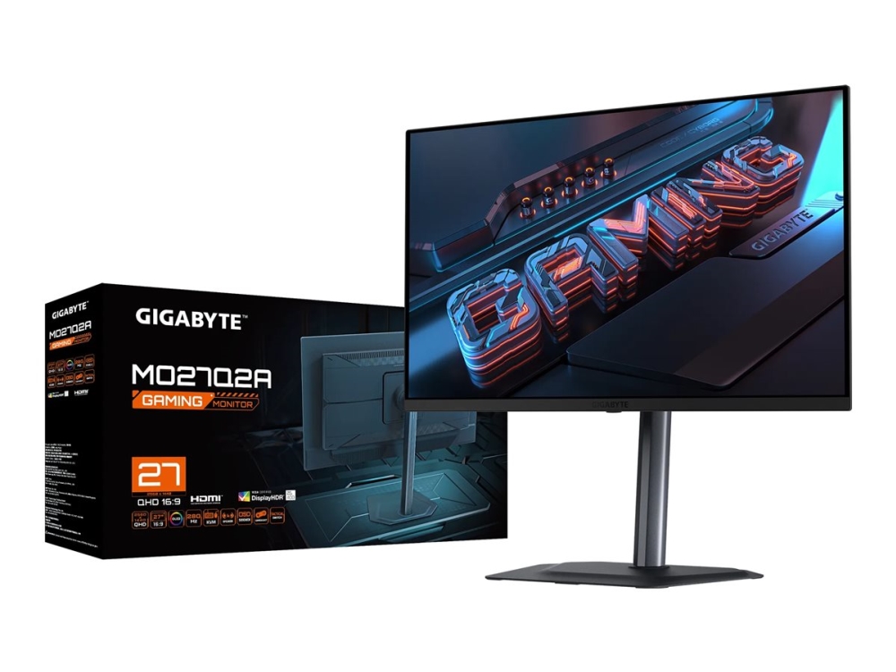 Gigabyte Mo27q2a 27" Oled 2K Qhd Gaming-Monitor - 2560 X 1440, 280Hz, 0,03Ms, 250 Cd/M², Freesync Premium Pro, Displayhdr True Black 400, Hdmi 2.1, D