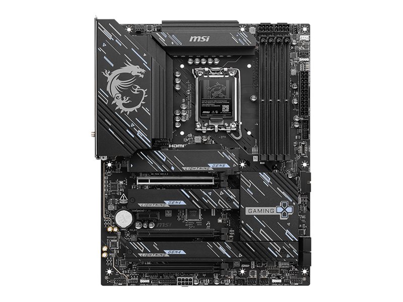 Msi Z890 Gaming Plus Wifi6e, Intel, Lga 1851 (Socket V1), Intel Core Ultra (Series 2), Lga 1851, Ddr5-Sdram, 256 Gb