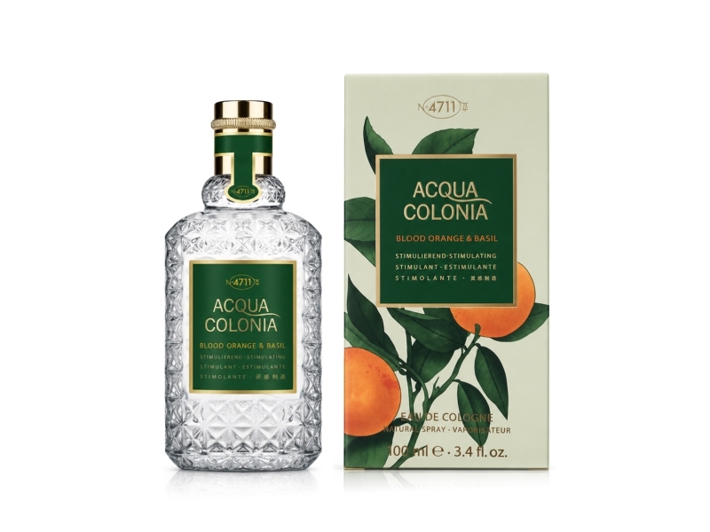 4711 Acqua Colonia Blood Orange & Basil Eau De Cologne Natural Spray 100Ml