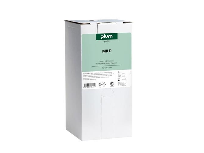 Plum Mild, cremesæbe uden farve og parfume 1.4 L