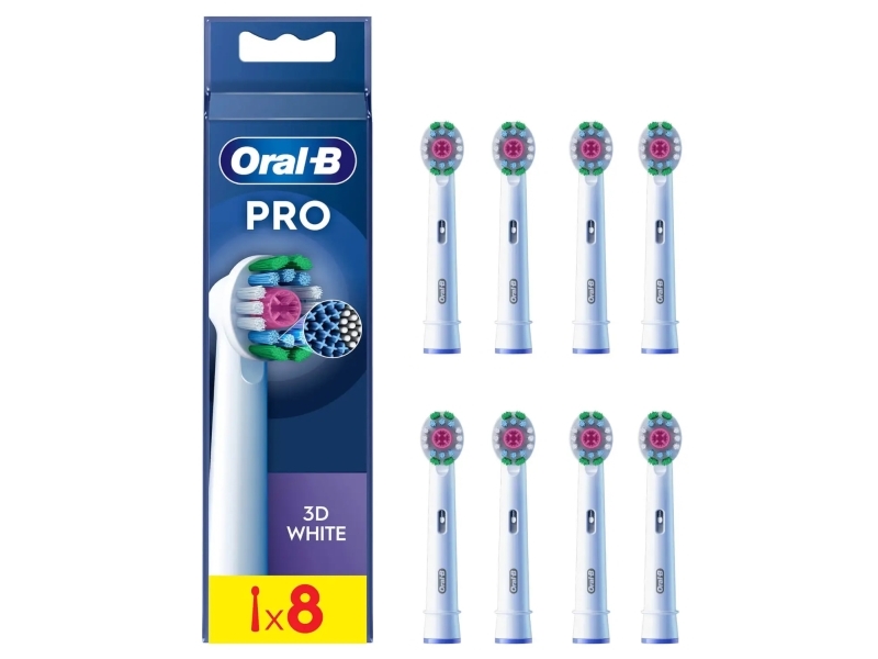 Oral-B 3D White , 8 Stück(E), Weiß, Oral-B, Box