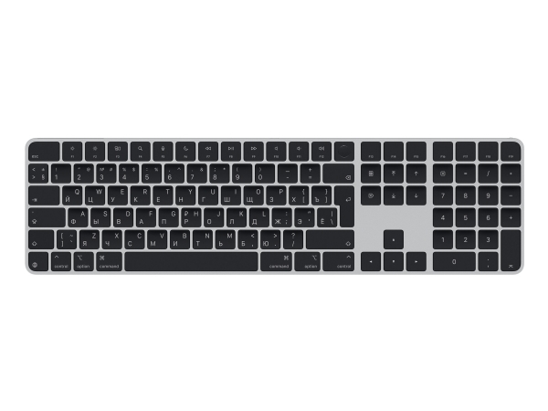 Apple Magic Keyboard Mit Ziffernblock, Touch Id, Wireless Bluetooth, Cz-Layout, Schwarz
