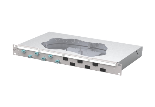 Metz Connect 1504557706-F, Lcd, Om3, 1U, Grå, Kasse