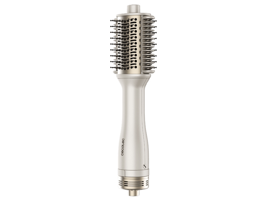Suszarko-Lokówka Cecotec Air Brush With Heating Plates Air Drybold Ceramic Heating System Ion Conditioning 1200 W Gold/White