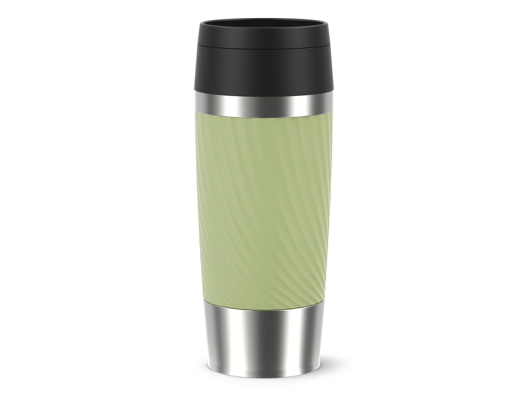 Emsa Travel Mug Classic N2025500, Grøn, Rustfrit Stål, Silikone, Rustfrit Stål, Polypropylen (Pp), 4 T, 8 T