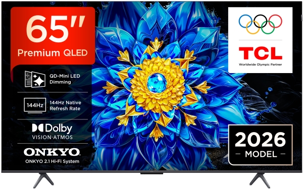 Tcl Qled810l 65Qled810l, 165,1 Cm (65"), 3840 X 2160 Pixel, Qd-Mini Led, Smart-Tv, Wlan, Schwarz