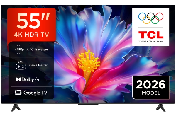 Tcl P6l 55P6l, 139,7 Cm (55"), 3840 X 2160 Pixel, Lcd, Smart-Tv, Wlan, Schwarz