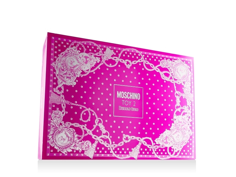 Moschino Toy 2 Bubble Gum Eau De Toilette Spray 100Ml + Duschgel 100Ml + Körperlotion 100Ml + Eau De Toilette