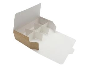 Kuchenschachtel 321 X 170 X 70 Mm, Braunes Karton, 180 Stück/Karton
