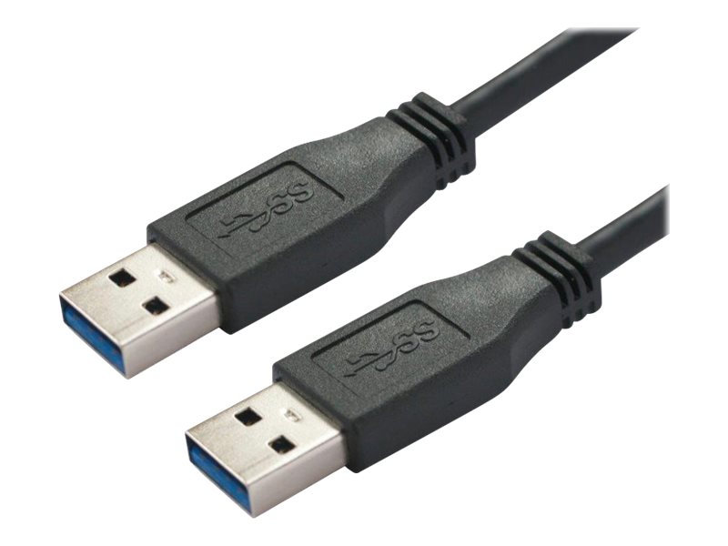 Bachmann - Usb-Kabel - Usb Type A (Han) Til Usb Type A (Han) - Usb 3.0 - 2 M - Sort