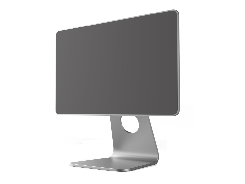 Fixed - Stativ For Tablet - Magnetisk - 12.9" - Sølv - For Apple 12.9-Inch Ipad Pro (3. Generation, 4. Generation, 5. Generation, 6. Generation)