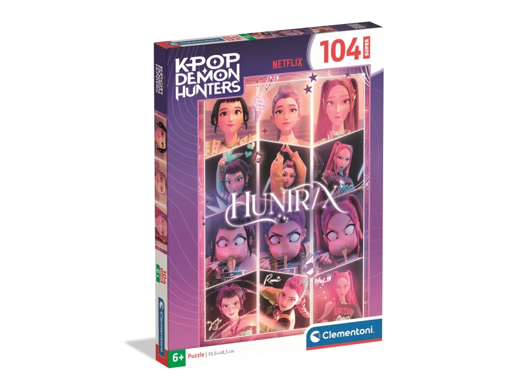 Puzzle „K-Pop Demon Hunters 2“, Super, 104 Teile
