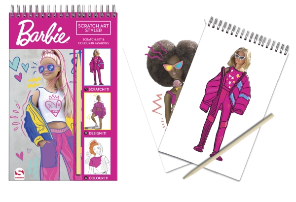 Barbie Fashion Scratch-Buch