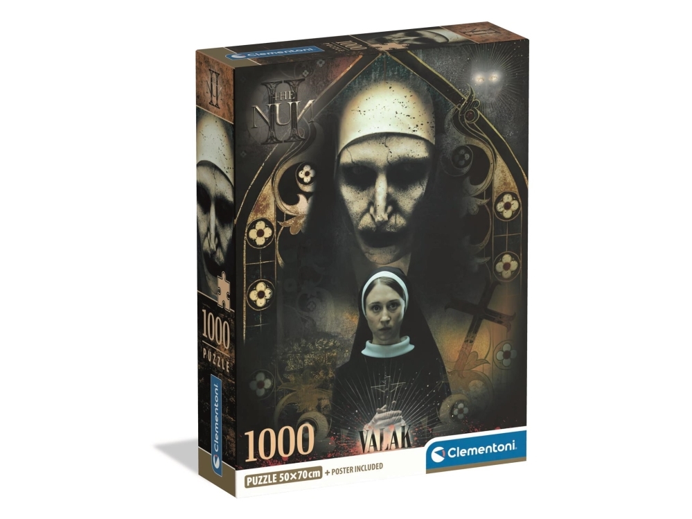 Puslespil The Nun - Horror Movies, 1000 Brikker