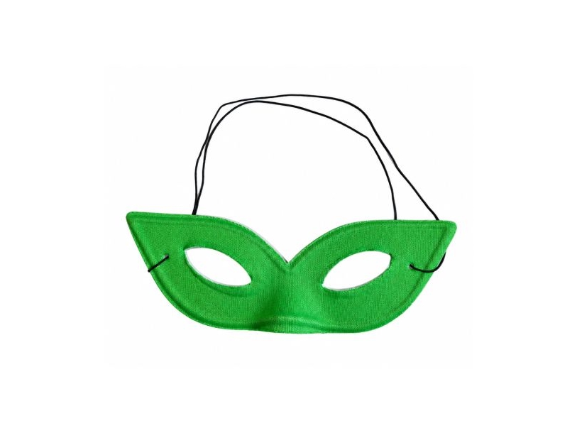 Grüne Schmetterling Augenmaske