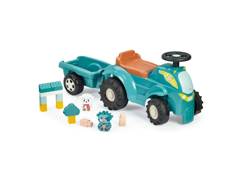Lenkbarer Traktor Mit Anhänger