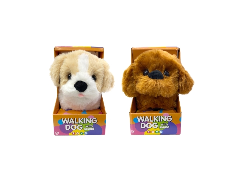 Walking Dog W/Sound 2-Asst