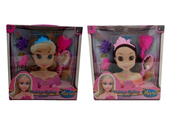 Impulse Toys Fashion Styling Kopf M/4 Stk. Zubehör, 2-Fach Sortiert