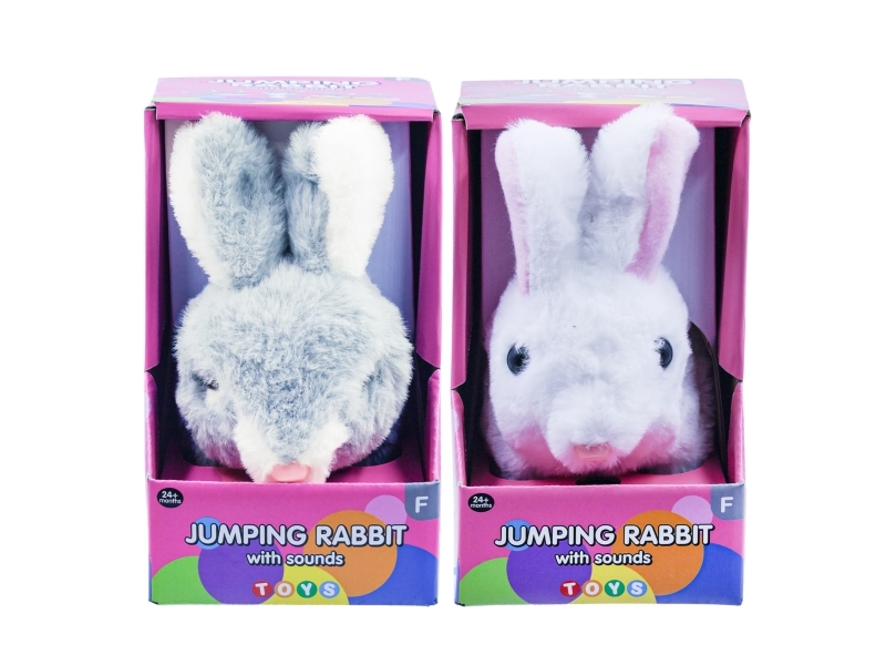 Jumping Rabbit W/Sound 2-Asst