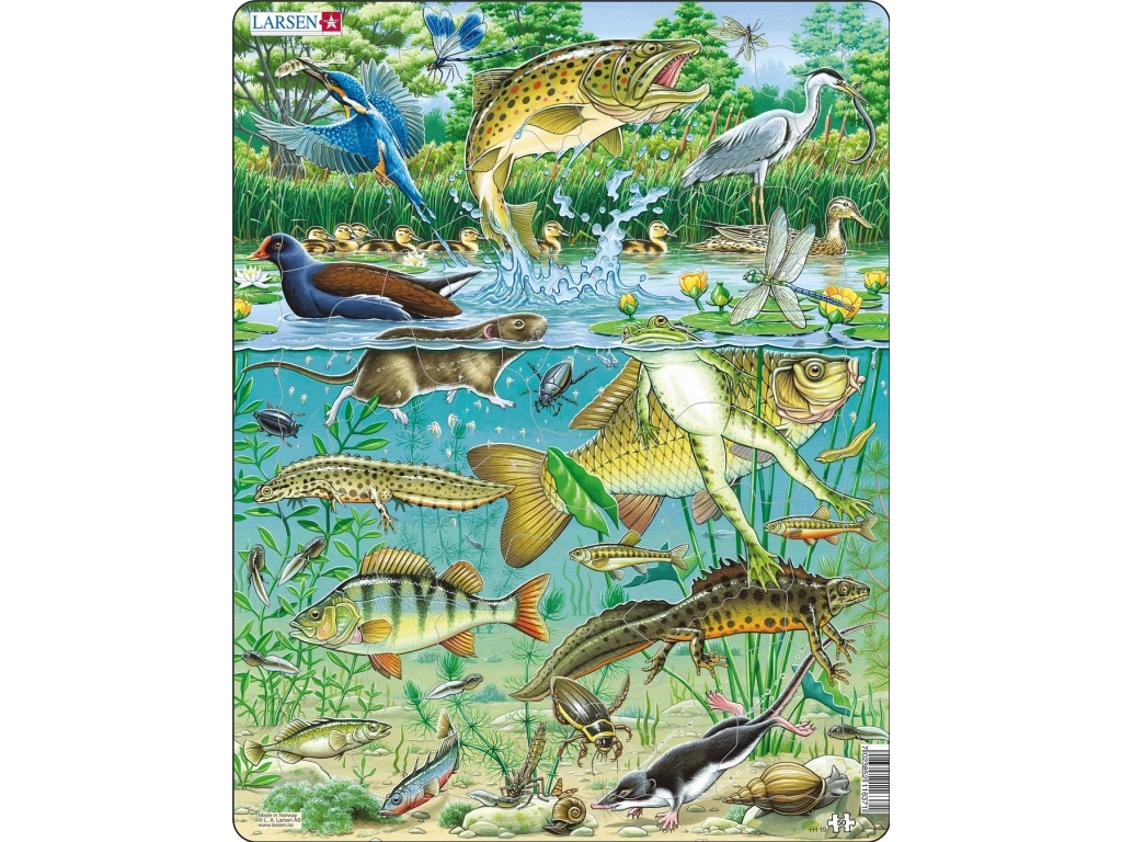 Larsen Maxi Pond 50 Stück Puzzle