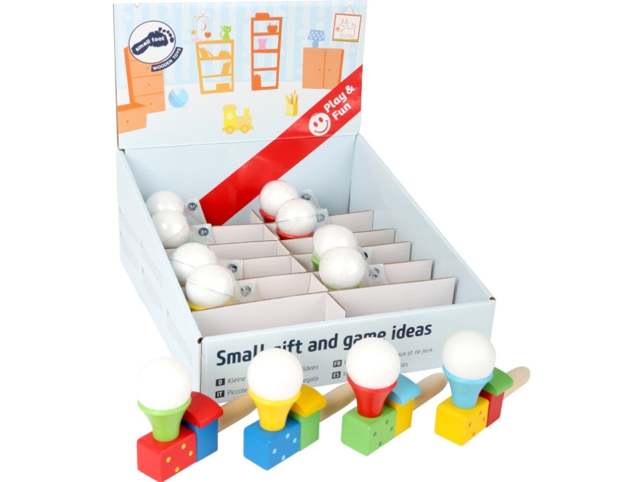 Svævende Boldspil (Tog) - Display (12 Stk)