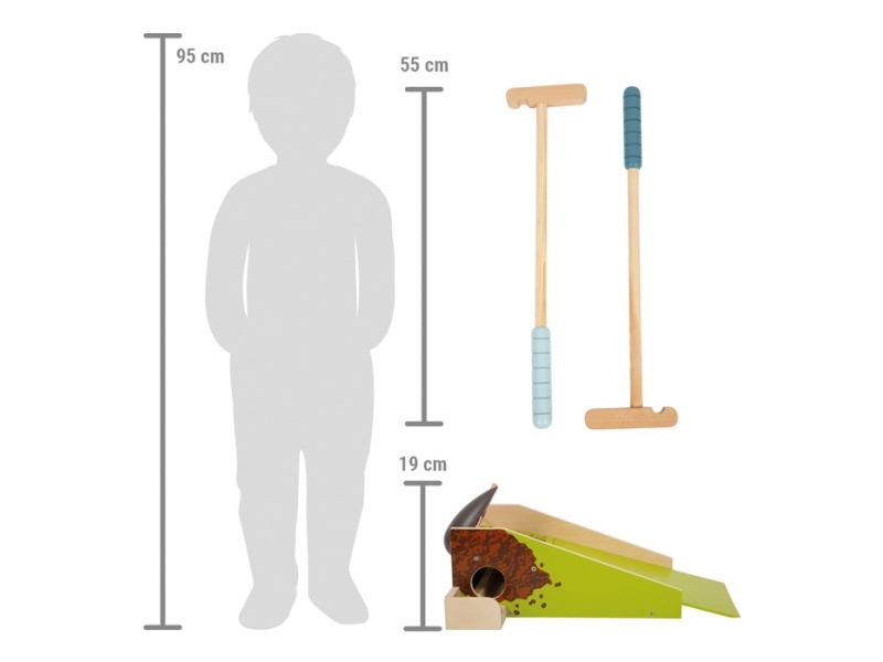 Small Foot Wooden Mini Golf Set Mole for Children