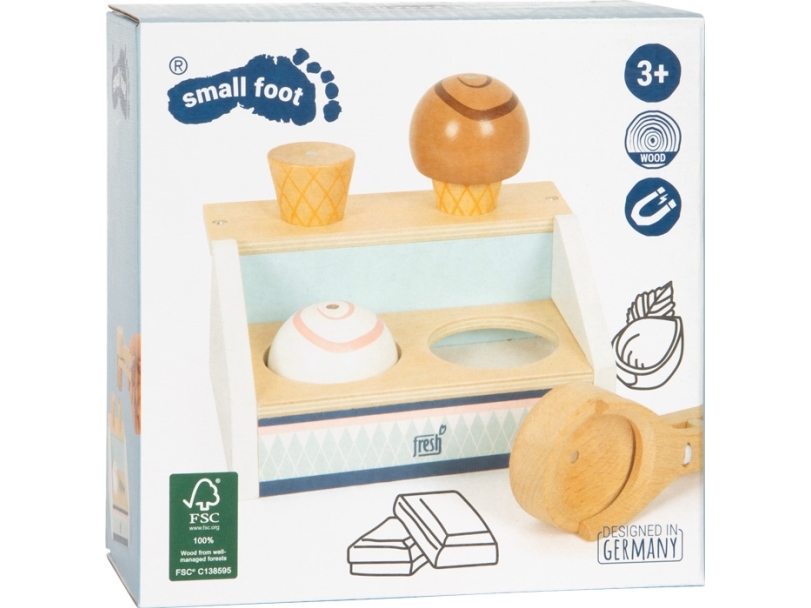 Is Legetøj Sæt Med Disk - Fresh - Træ - Small Foot