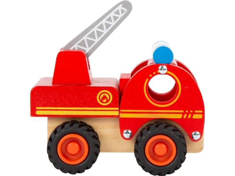 Small Foot - Wooden Fire Truck with Ladder
