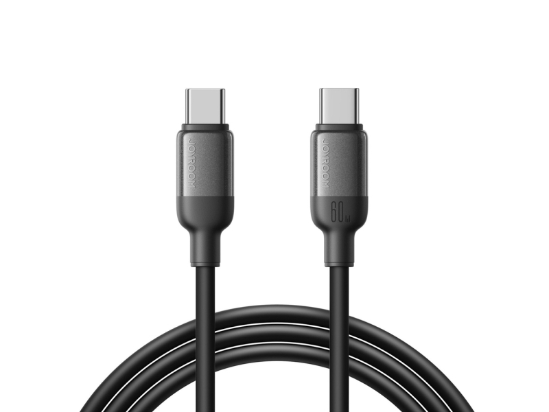 Joyroom Usb-Kabel S-A62 Lively Series 60 W Usb-C Auf Usb-C 1,2 M Schwarz