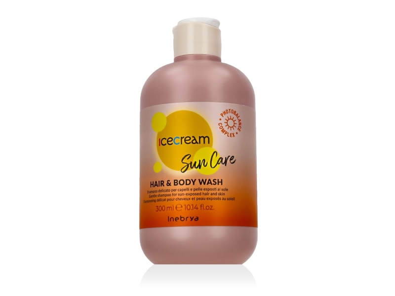 Inebrya Ice Cream Sun Care 2 In 1 Hair & Body Wash 300Ml
