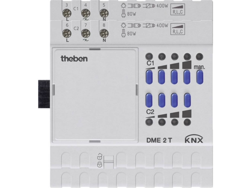 Theben KNX DME 2 T KNX Dæmperaktuator