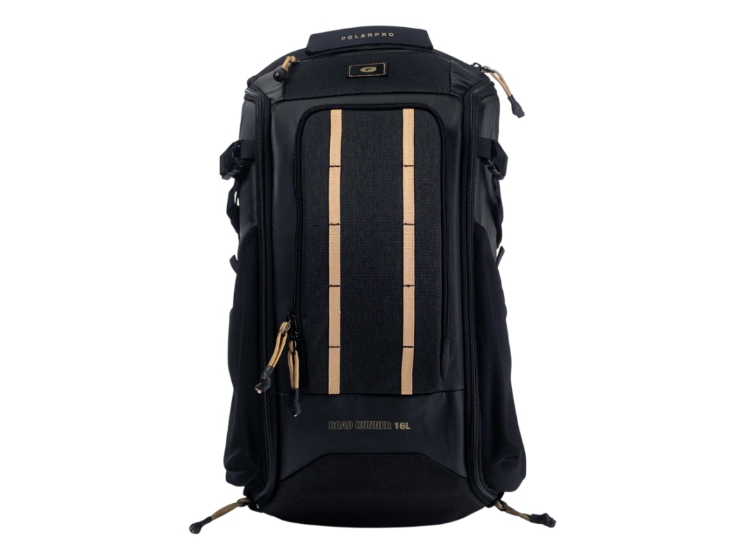 Polarpro Roadrunner 16L, Rygsæk, Alle Mærker, Skulderrem, Beige, Sort