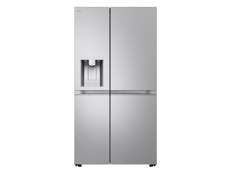 LG GSLE91MBAB, Fristående, Amerikansk dörr, Rostfritt stål, 2 dörr/dörrar, Metal Sorbet, Röra