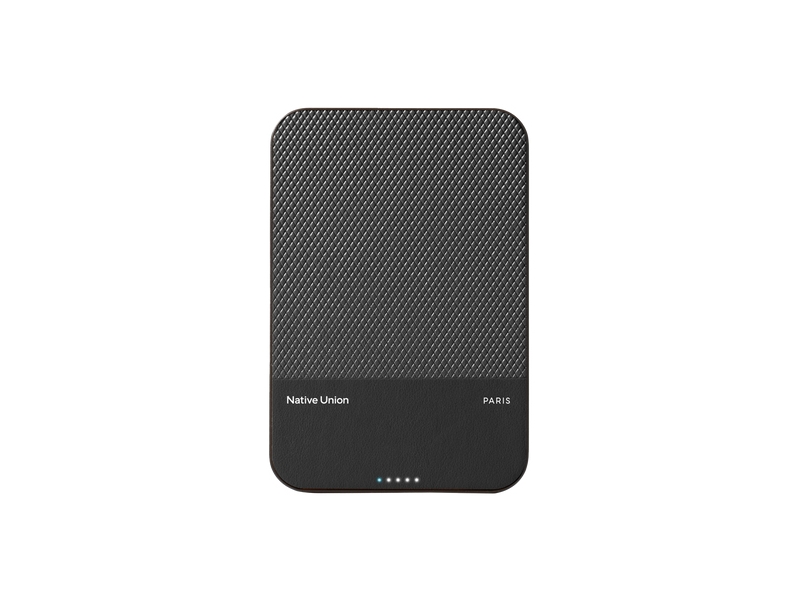 Native Union Pb-5Kms-Blk-Q2, 5000 Mah, Kabelloses Aufladen, 3,85 V, Schwarz
