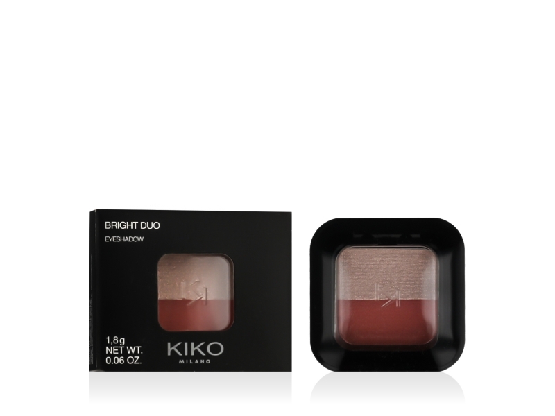 Kiko Milano Bright Duo Eyeshadow (07 Light Rose/Rosy Peach) 1,8 G