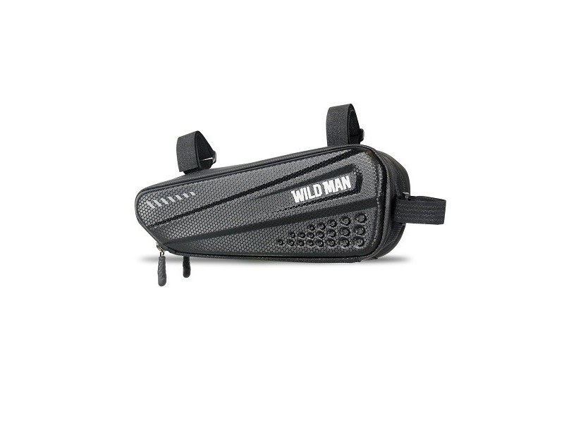 Wildman Mes4 Bike Frame Bag/Bag Bike Holder Juodos Spalvos