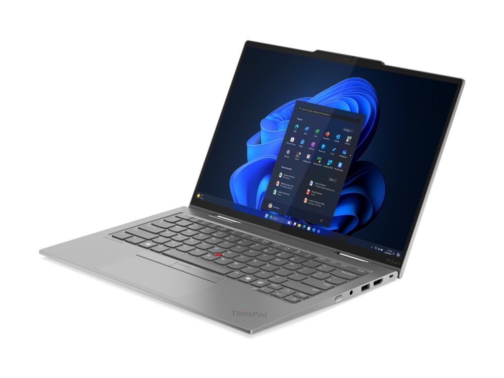 Lenovo ThinkPad X1 2-in-1 Gen 10 21Q1 - Aura Edition - AI PC - flipdesign - Intel Core Ultra 5 - 235U / op til 4.9 GHz - Win 11 Pro - Intel Graphics - 32 GB RAM - 512 GB SSD TCG Opal Encryption - 14 IPS touchscreen 1920 x 1200 - Wi-Fi 6E, Bluetooth - grå