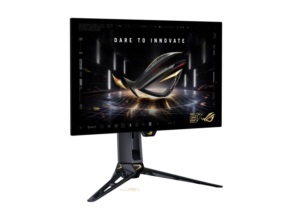 Asus Rog Swift Pg27aqwp-G - Edition 20 - Oled-Monitor - Gaming - 27" (26,5" Sichtdiagonale) - 2560 X 1440 Qhd Bei 540 Hz - 1500 Cd/M² - 1500000:1 - D