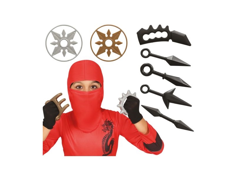 Ninja-Set, 10-Teilig