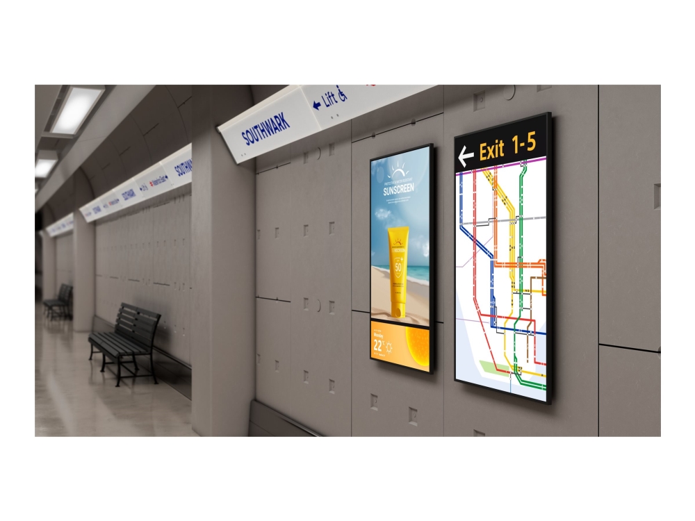 Sony Bravia Professional Displays FW-85BZ35P - 85 Diagonal klasse BZ35P Series LED-bagbelyst LCD paneldisplay - digital skiltning - Android - 4K UHD (2160p) 3840 x 2160 - HDR - Direct LED