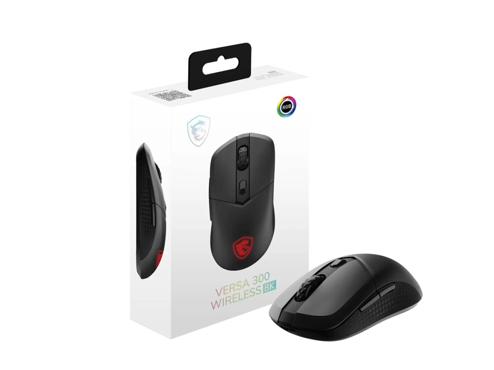 Msi Versa 300 – Maus – Kabellos, Kabelgebunden
