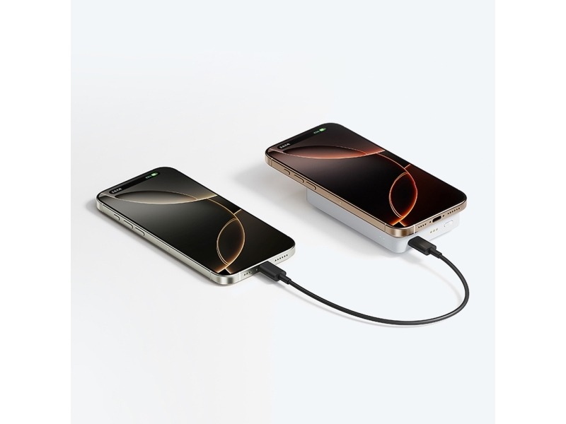 Cuktech Wpb100n 20W 10000Mah Magnetische Powerbank Mit Stand - Weiß