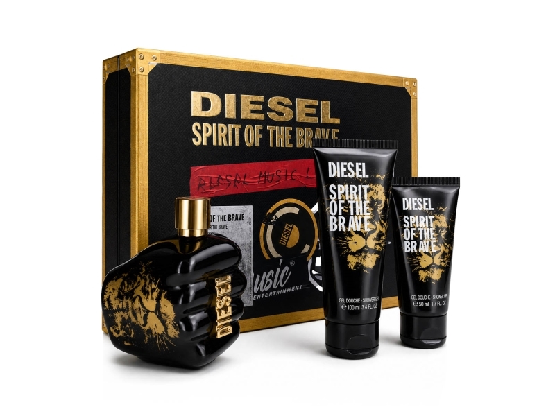 Diesel Spirit Of The Brave Pour Homme Geschenkset - - 275 Ml