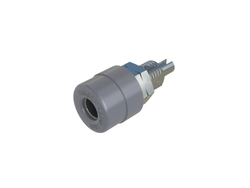 Hirschmann Test & Measurement Bil 20 Gr Laboranschluss Vertikal, Stift-Durchmesser 4 Mm Grau 1 Stk