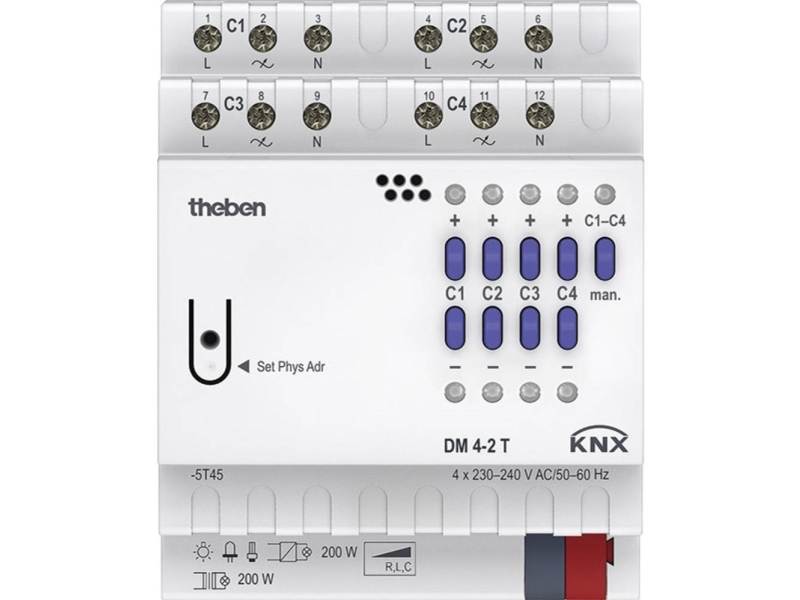 Theben Dm 4-2 T Knx Dæmperaktuator