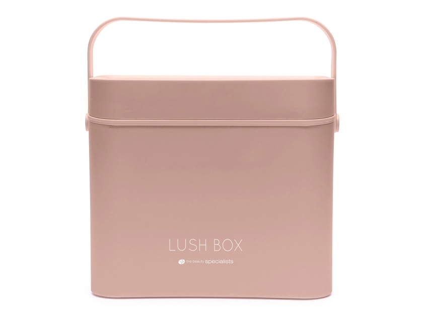 Rio Lush Box Makeup Cosmetic Vanity Travel Case with Removable LED Light Mirror - Large
